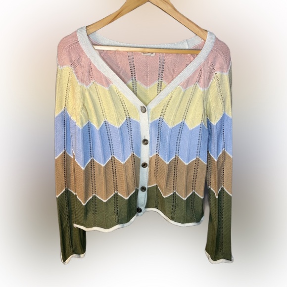 Hem&Thread knit cardigan S - Picture 5 of 7